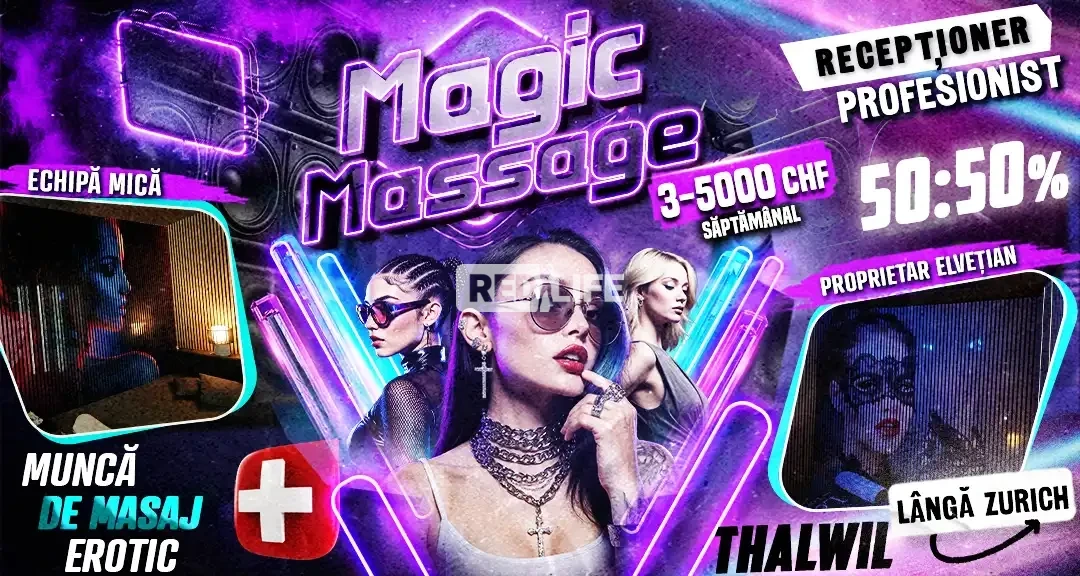 Muncă de masaj erotic l&acirc;ngă