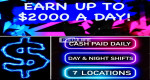 Work Available Now! Earn up