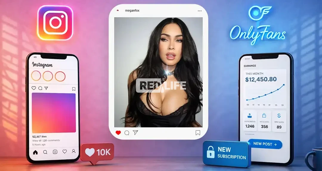 Megan Fox a postat pe Instagram – prin muncă erotică pe OnlyFans ar fi putut câștiga chiar milioane.