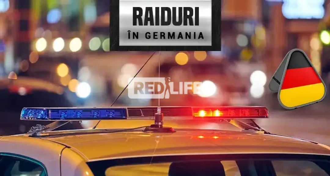 Poliția din Germania efectuează raiduri