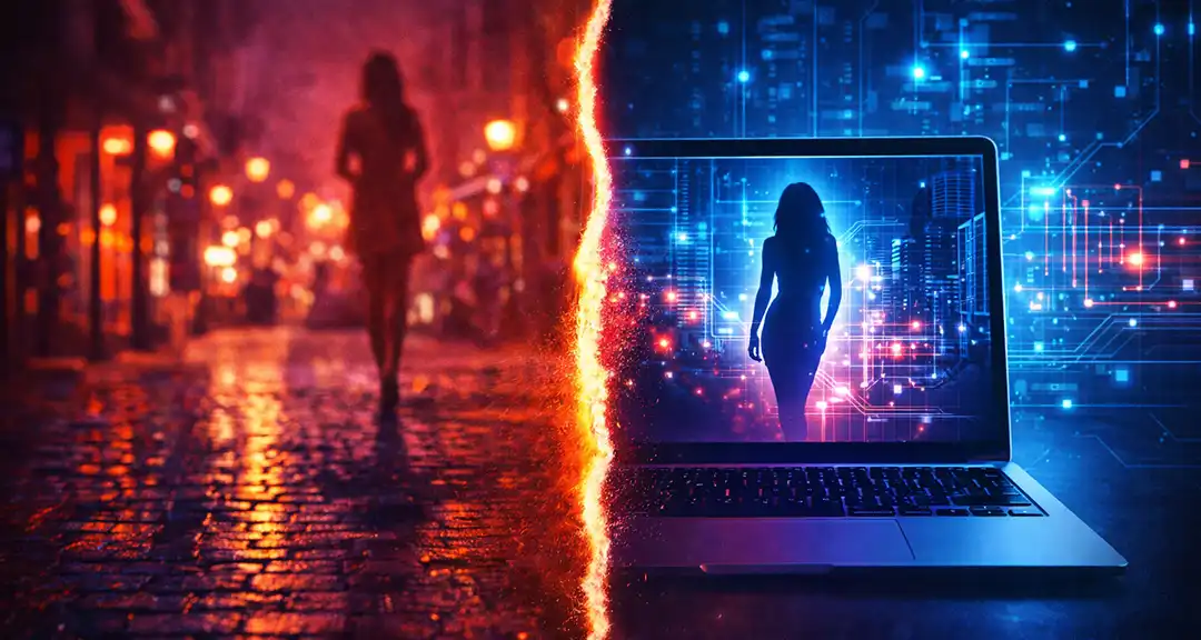 Muncă sexuală și muncă erotică online